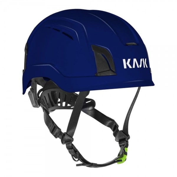Vented Safety Helmet, Zenith X2 Air, Lightweight polypropylene HD, Adaptive Fit System, Blue